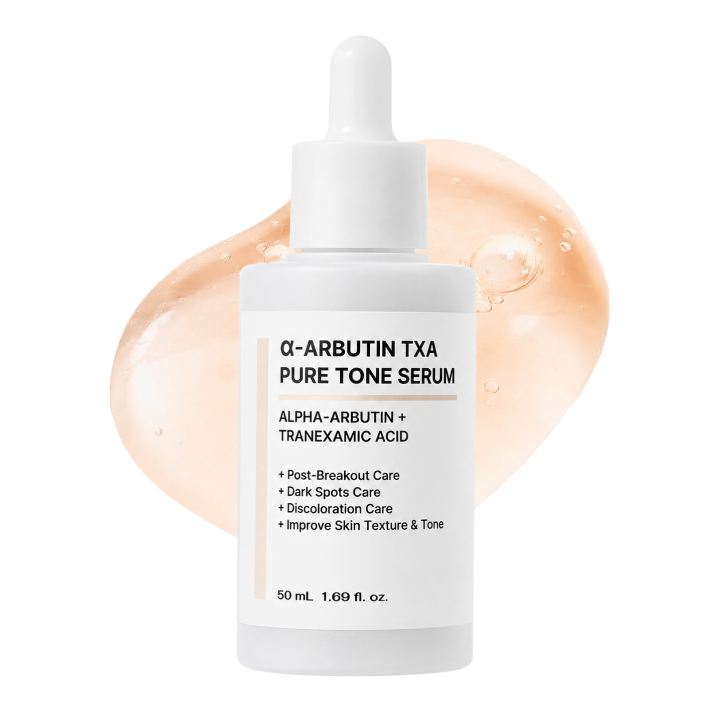 NIDA skaistinantis serumas su alfa-arbutinu ir TXA, 50 ml.
