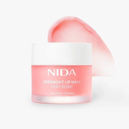 NIDA naktinė lūpų kaukė Very Berry