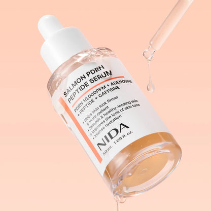 NIDA peptidų serumas su lašišų PDRN, 50 ml.
