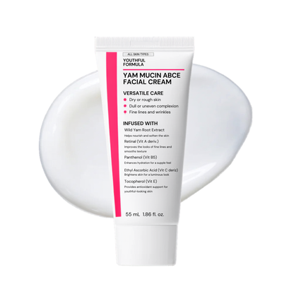 NIDA Youthful Formula™ Yam Mucin ABCE veido kremas, 55 ml.