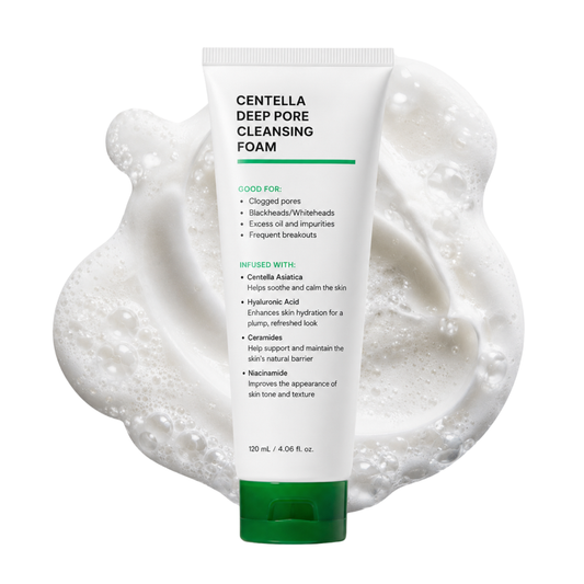 NIDA centella gilaus porų valymo putos, 120 ml.