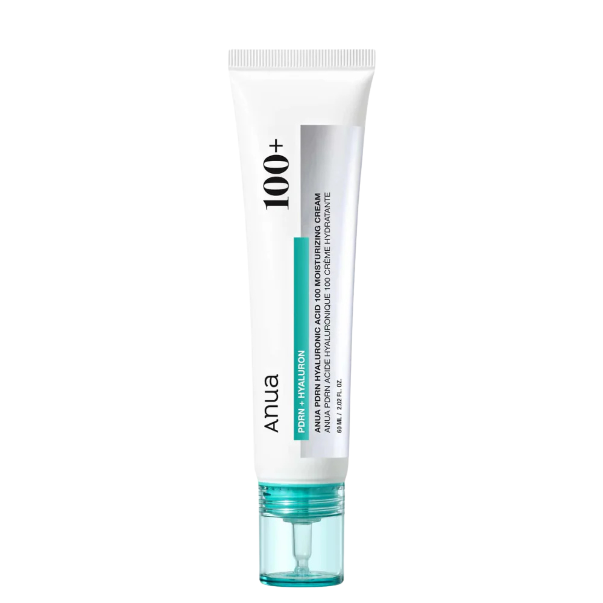 Anua PDRN Hyaluronic 100 Moisture Cream drėkinamasis veido kremas, 60ml.