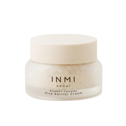 INMI Seoul Rice Barrier Cream ryžių kapsulių veido kremas, 40 g.